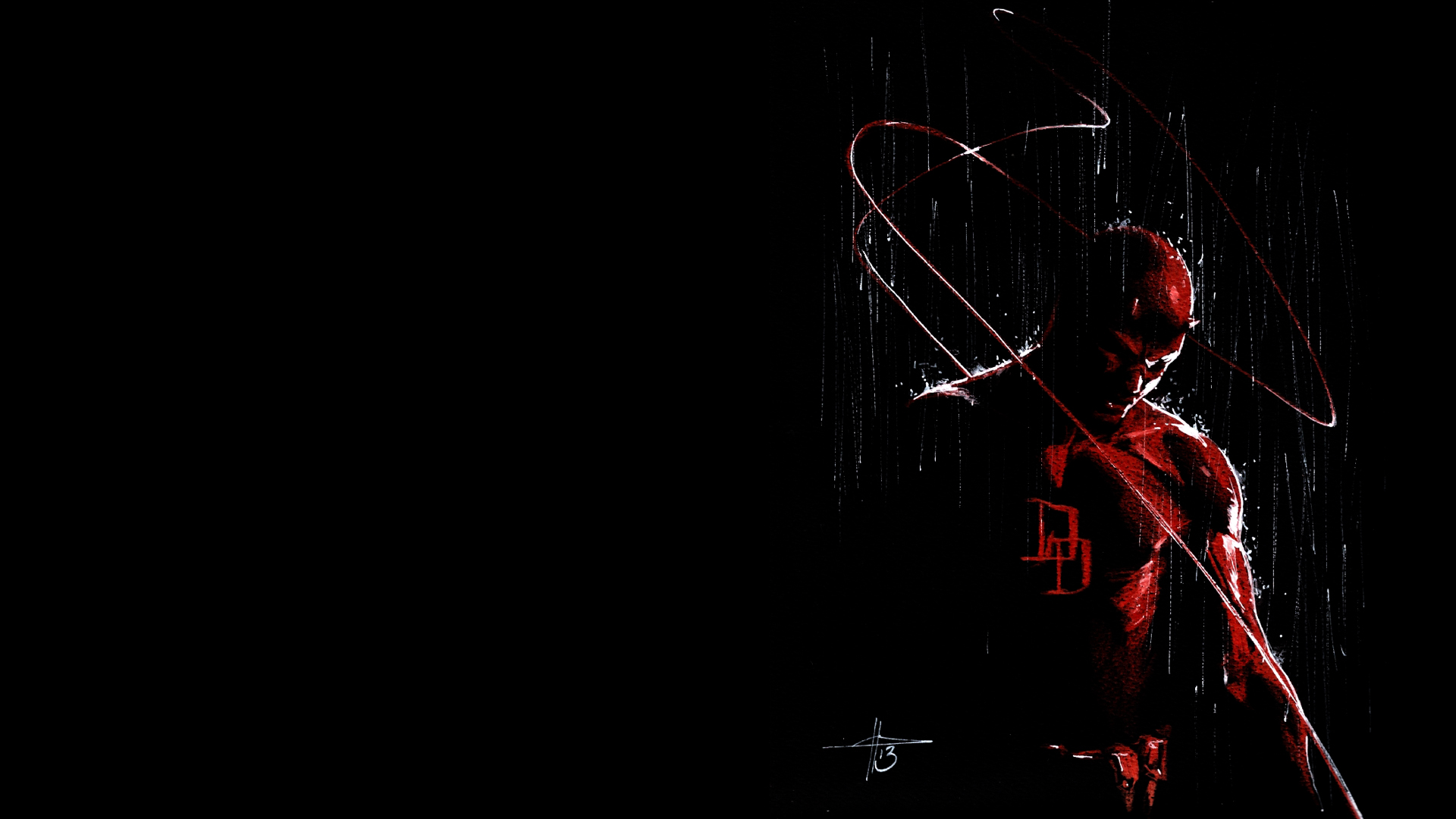 Daredevil Marvel Black Rain HD Wallpaper Anime Better