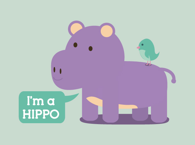 Cute Hippo Wallpaper iPhone
