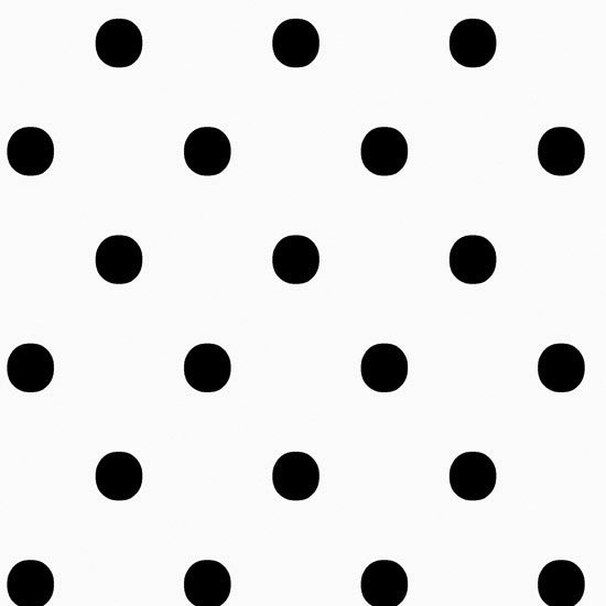 06300   VIP Cranston Polka dots white background with black dots 550x550