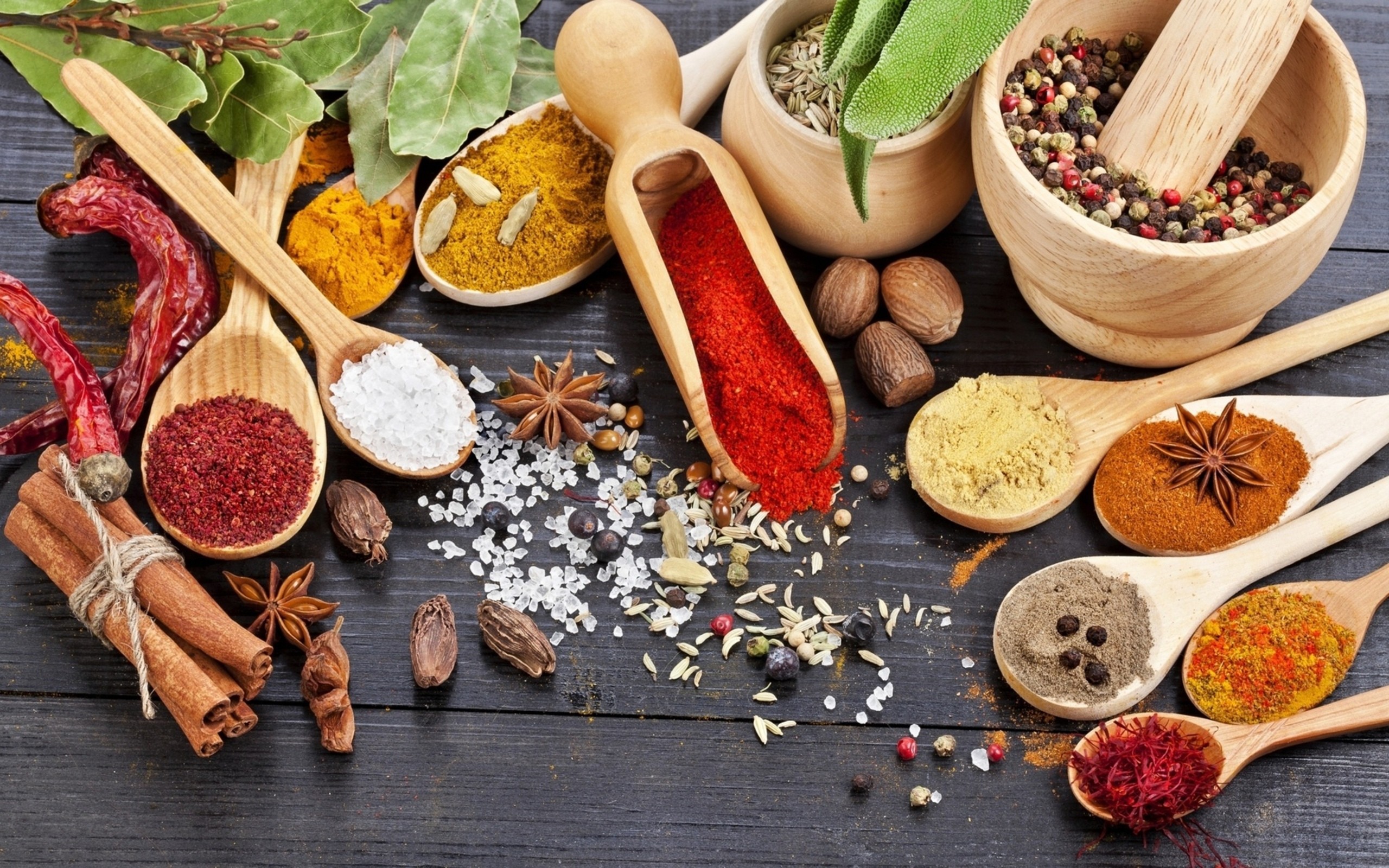 Different Spices Wallpaper And Image Pictures Photos
