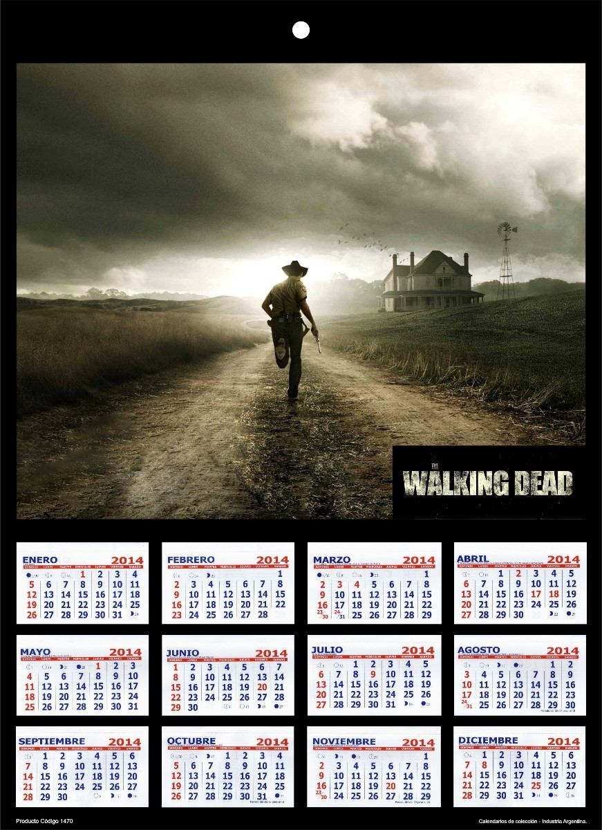 The Walking Dead Lote De Calendarios Ano Mla Photo Shared By Elga31