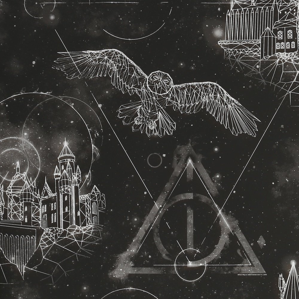 Harry Potter Lumos Glow In The Dark Black Wallpaper 113250 Allen