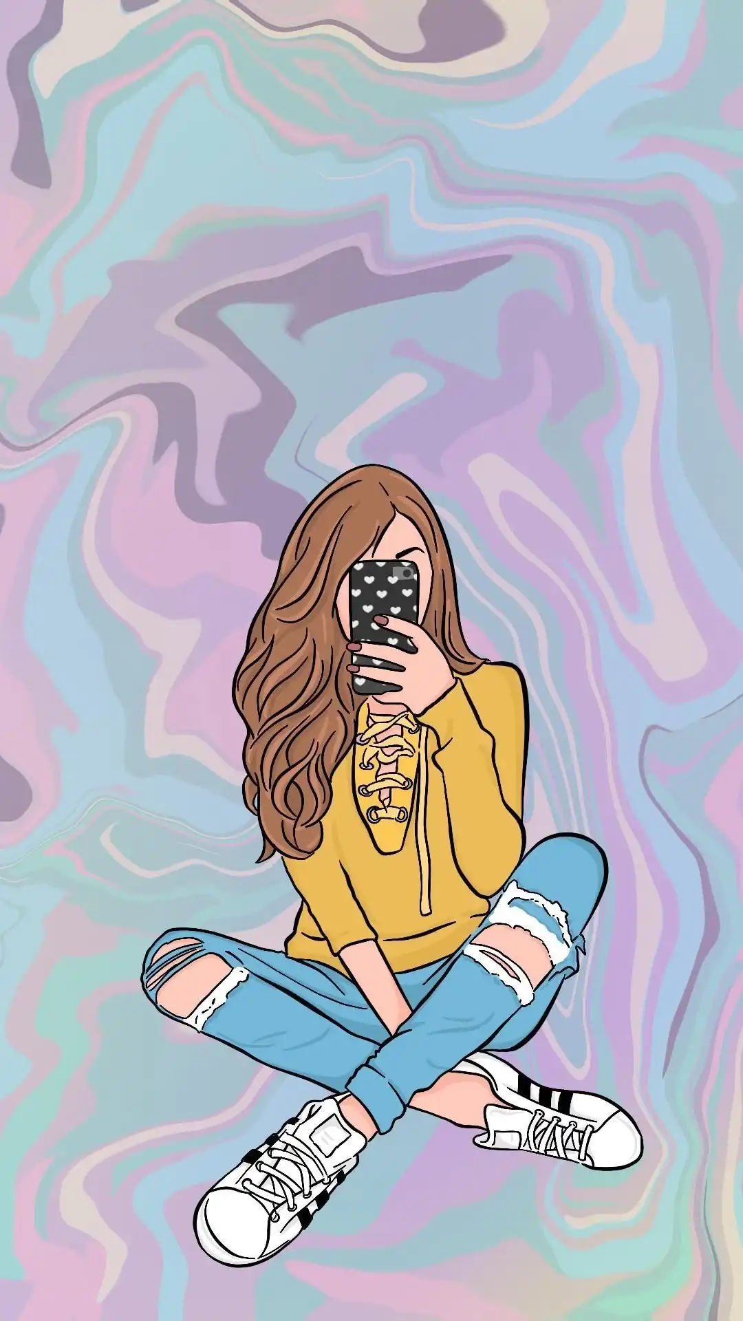Pretty Background For Girls Wallpaper