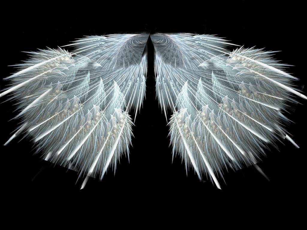 White Angels Background Hivewallpaper
