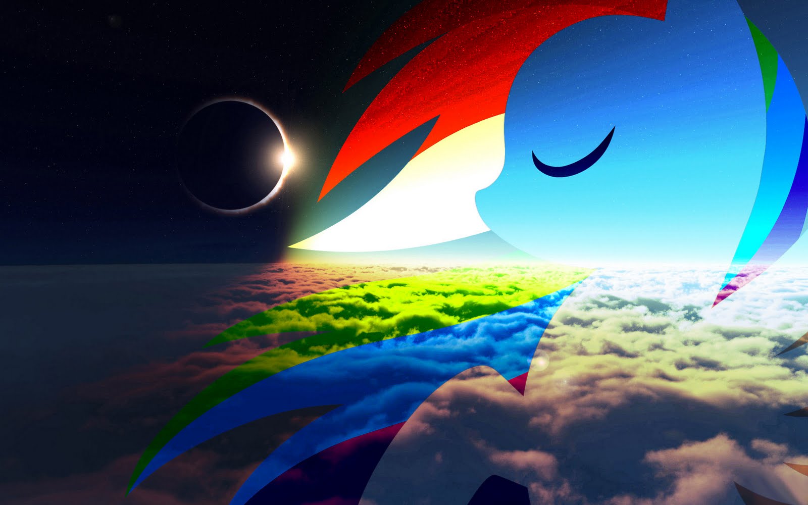 Rainbow Dash Background