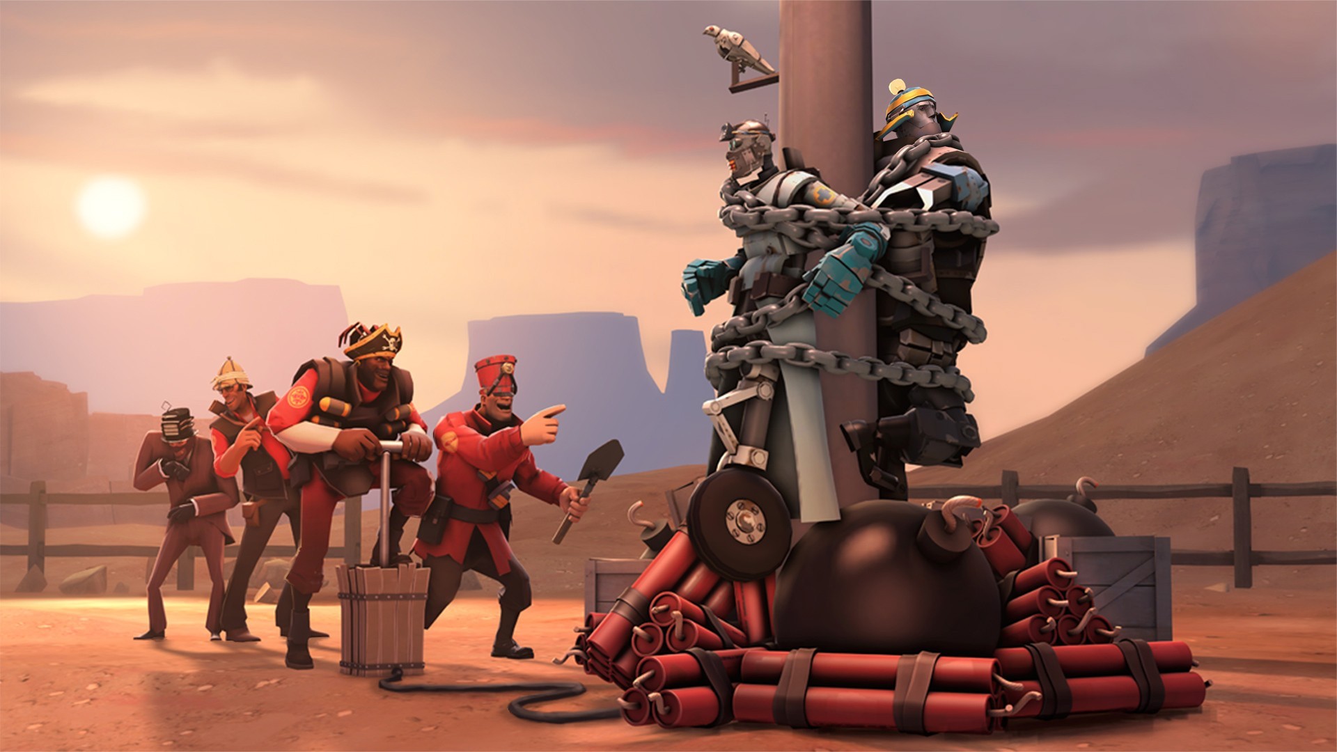 Wallpaper From Team Fortress