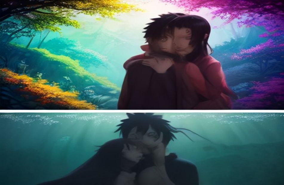 Obito And Rin Wallpaper