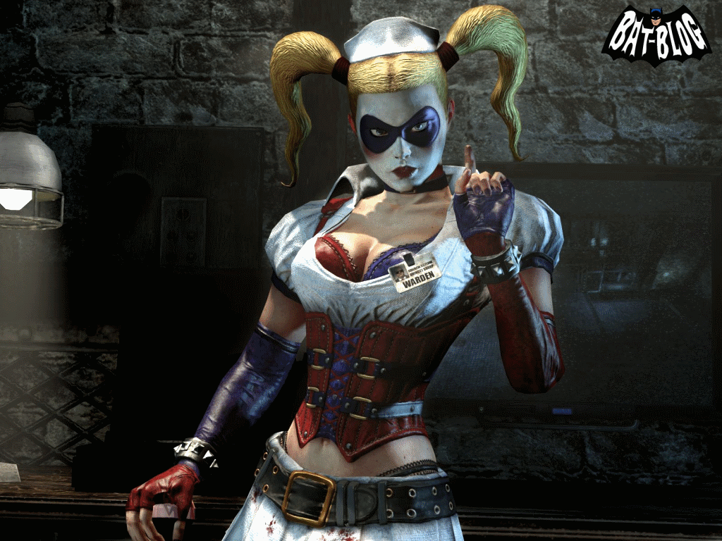 Harley Quinn In Arkham Asylum Videogame Batman Wallpaper