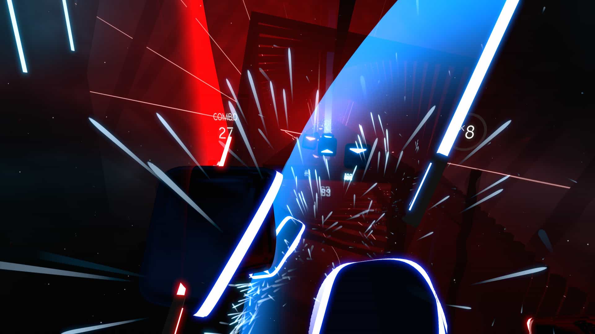 Free Download How To Download And Play Custom Songs In Beat Saber 1920x1080 For Your Desktop Mobile Tablet Explore 28 Beat Saber Wallpapers Beat Saber Wallpapers Saber Wallpaper Fate Saber Wallpaper