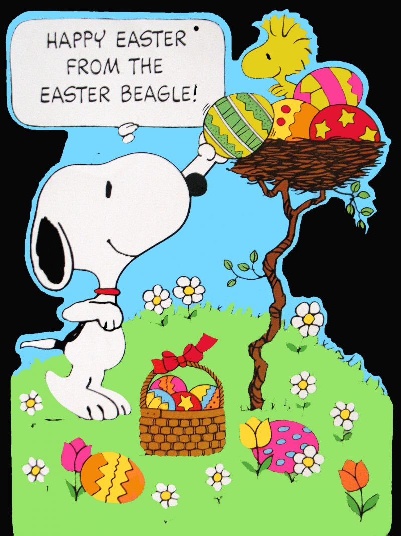 Giant Wall Decor Easter Beagle Snoopn4pnuts