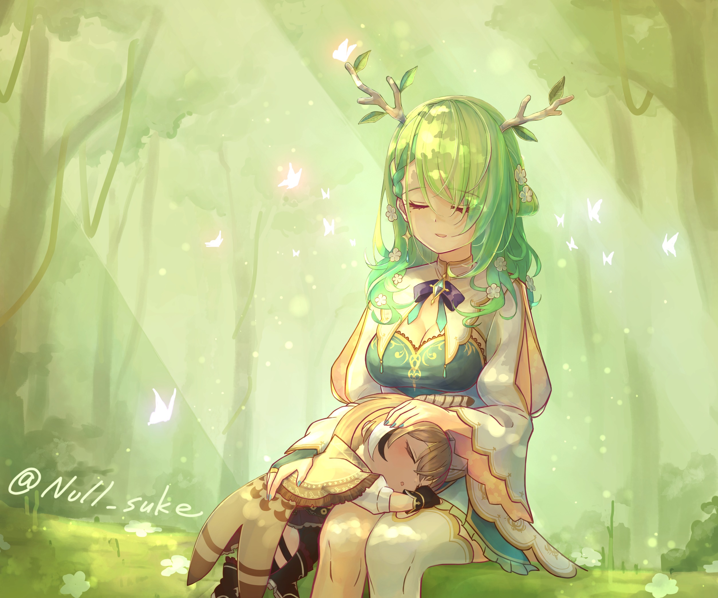 Virtual R 4k Hololive Nanashi Mumei Ceres Fauna HD Wallpaper