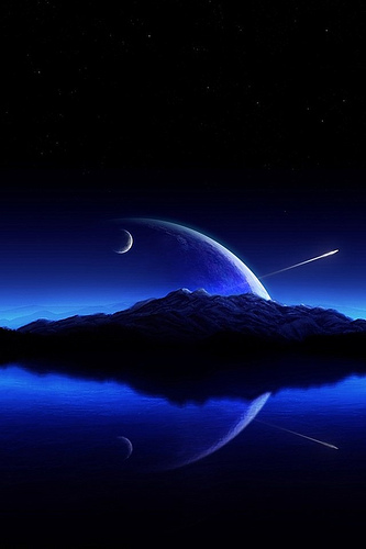 Night sky iPhone Wallpaper Flickr   Photo Sharing