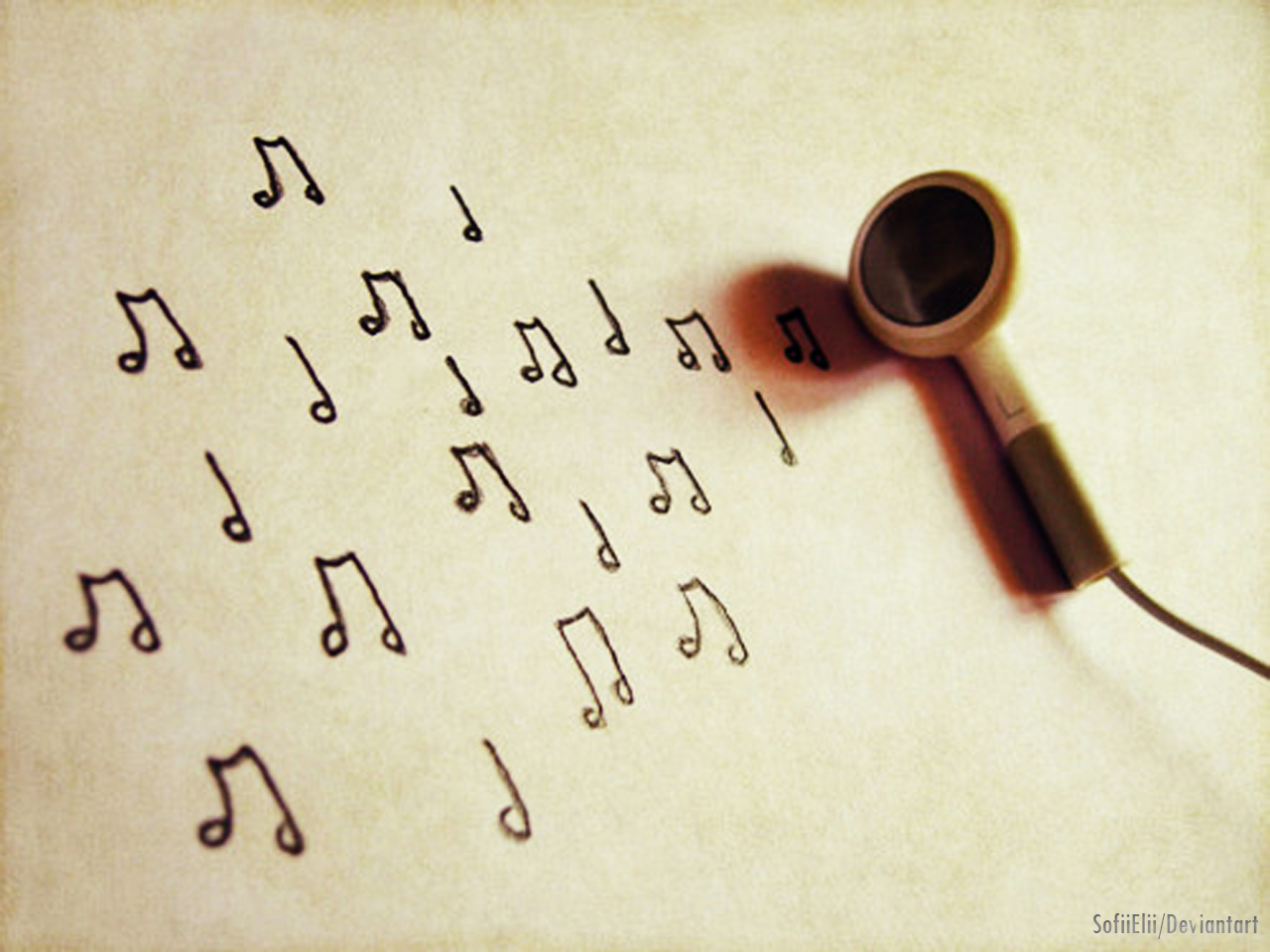 Music Is My Life Wallpaper By Sofiielii