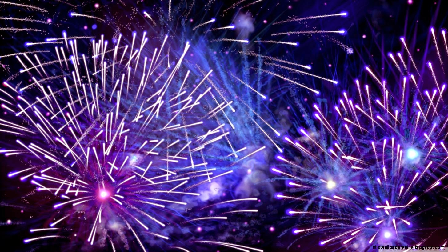 New Years Fireworks Wallpaper HD Plus