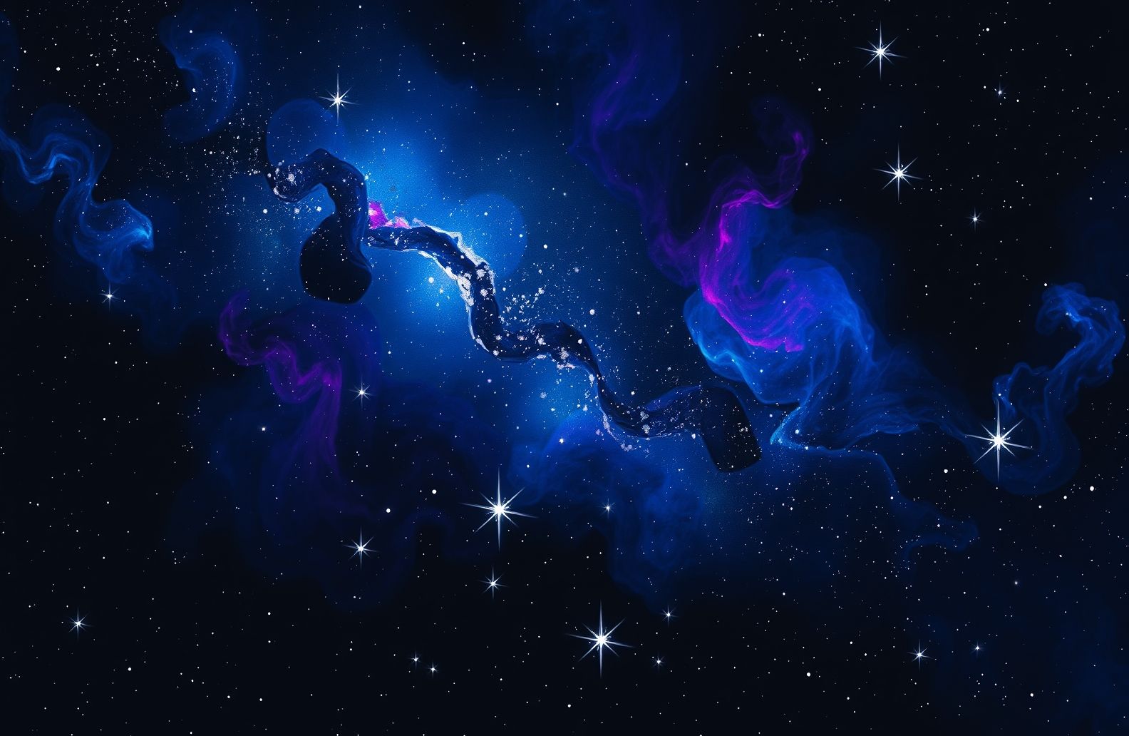 Black Galaxy Wallpaper