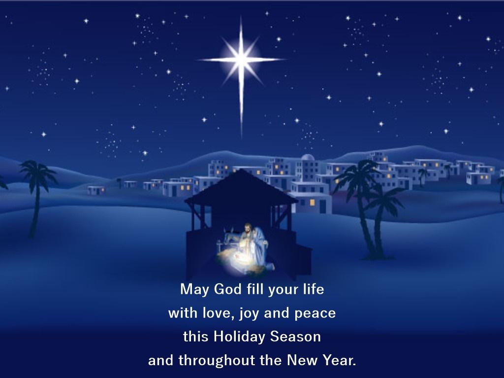 Religious Christmas Verse Card Verses Greetings And Wishes