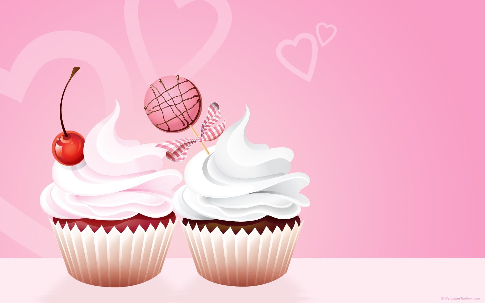 Wallpaper For Pink Cupcake