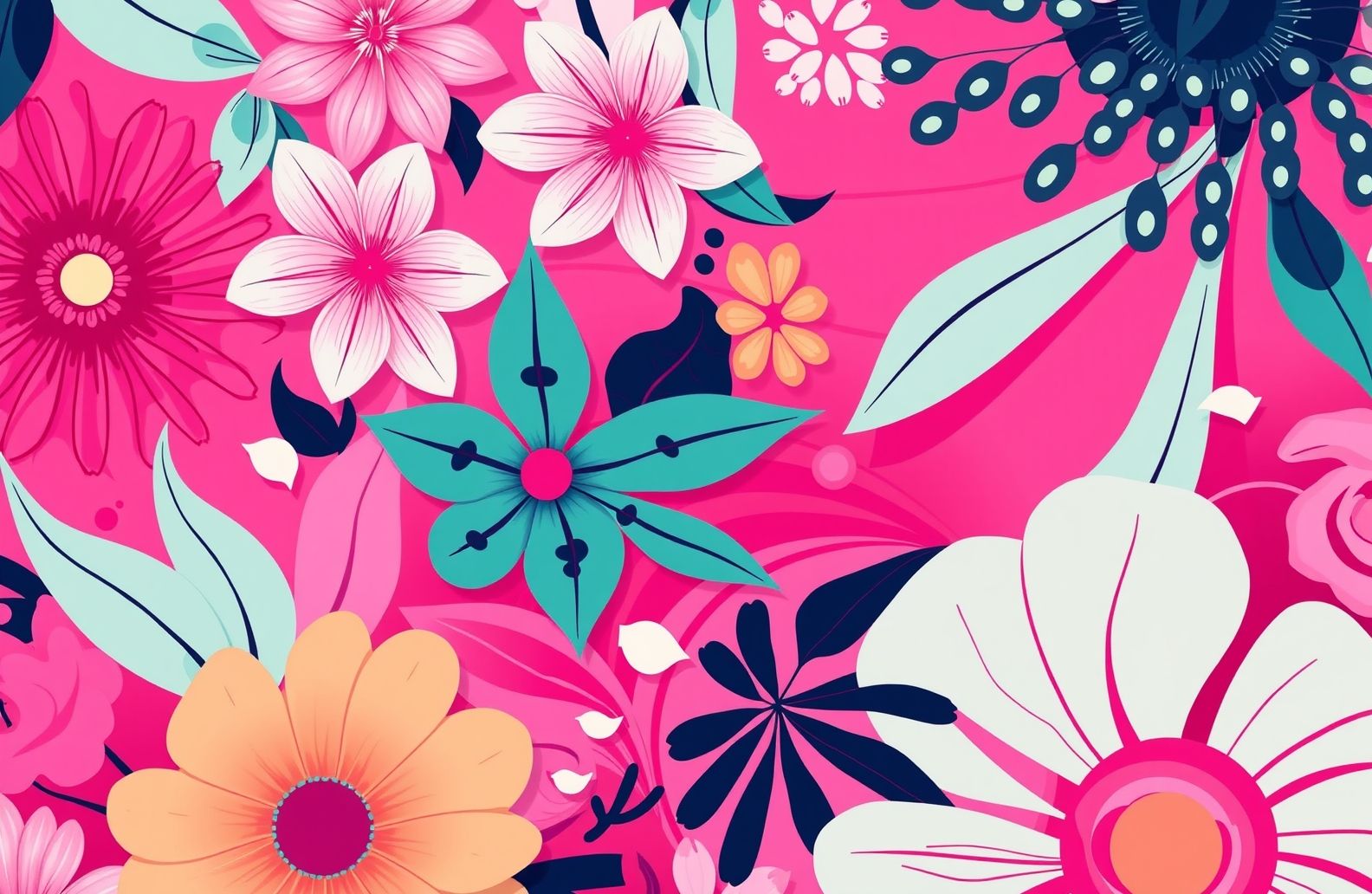 Bright Pink Wallpaper