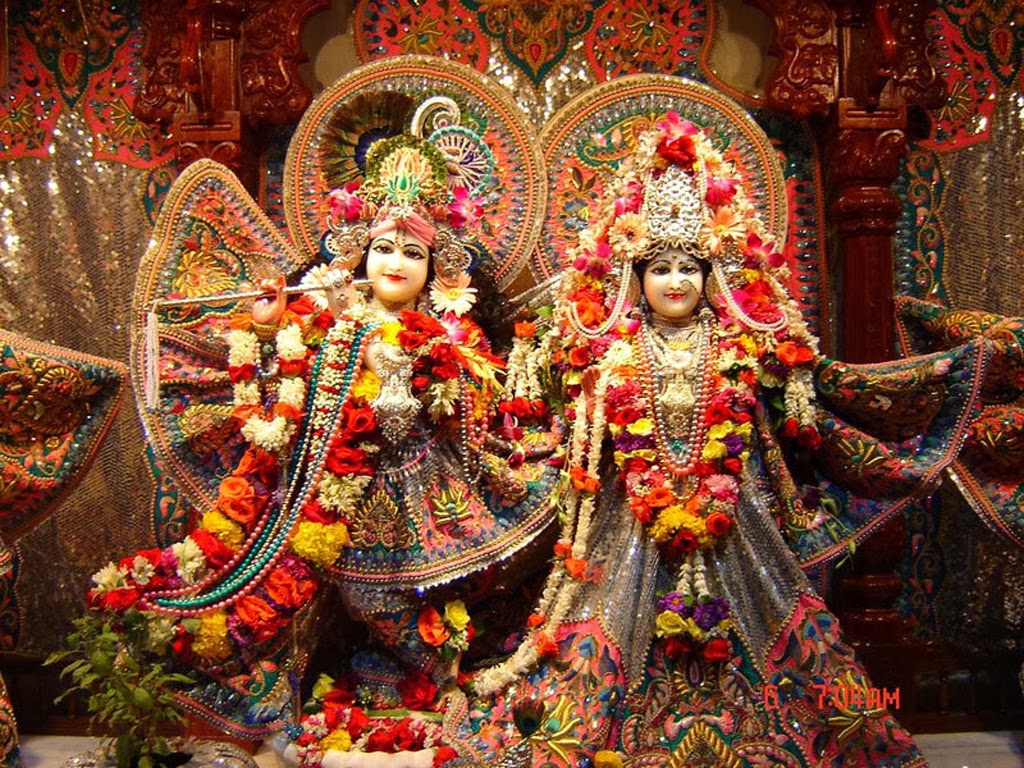 Shri Radha Krishna Lovely HD Wallpaper