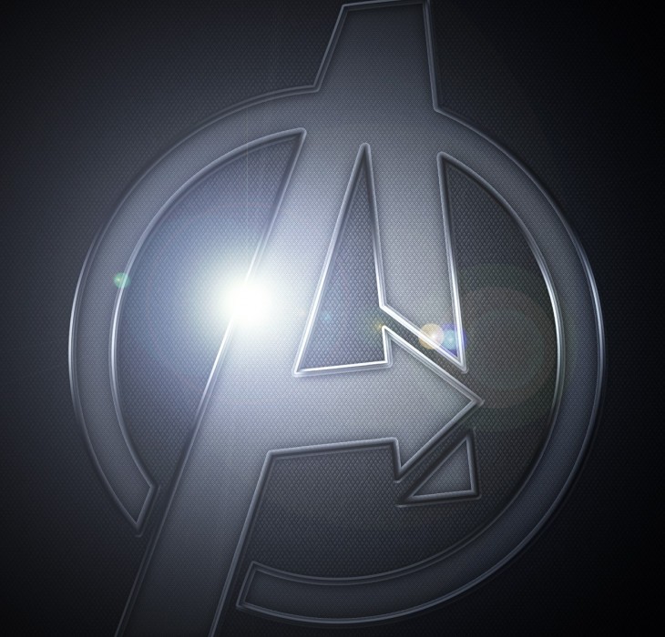 Big Avengers Logo Wallpaper High Definition Wallpapers High 730x700