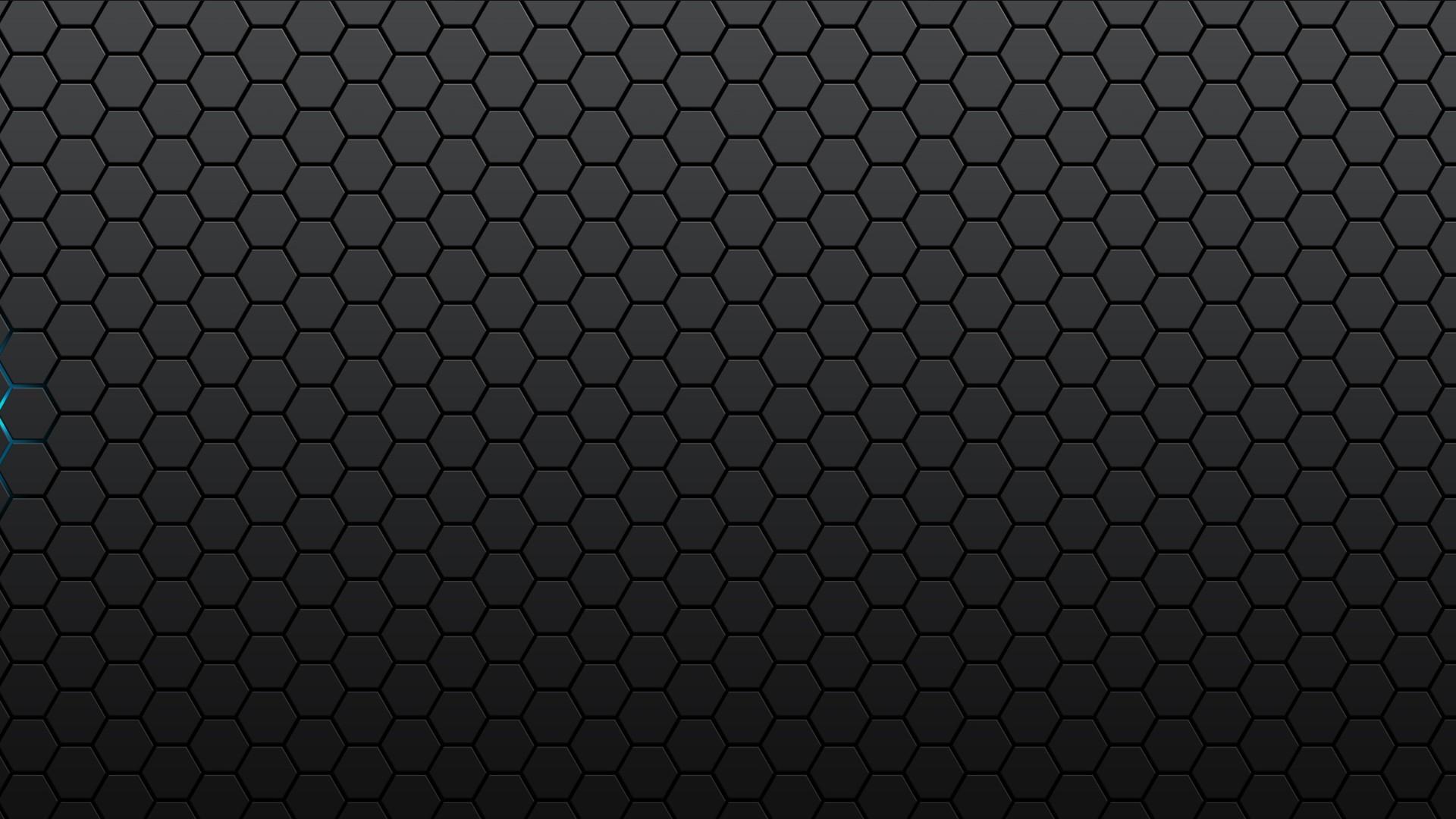 Hexagons Textures Glow Multiscreen Wallpaper