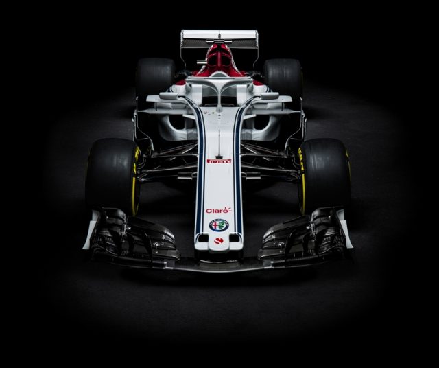 Formel Alfa Romeo Sauber F1 Team Pr Sentiert Den C37