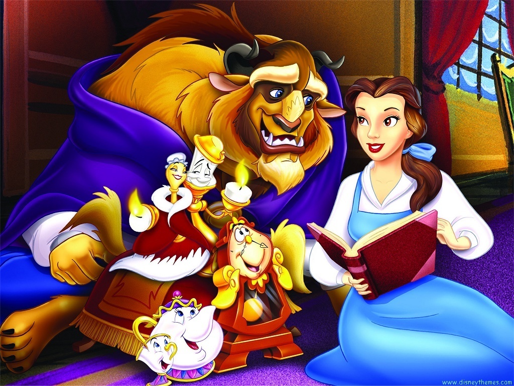 Beauty And The Beast Wallpaper Disney
