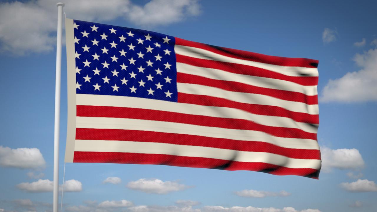 3d Hd Wallpaper Full Usa Flag For