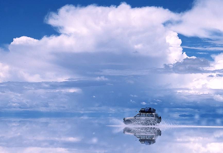 Bolivia Salar De Uyuni A Mirror That Reflects The Sky
