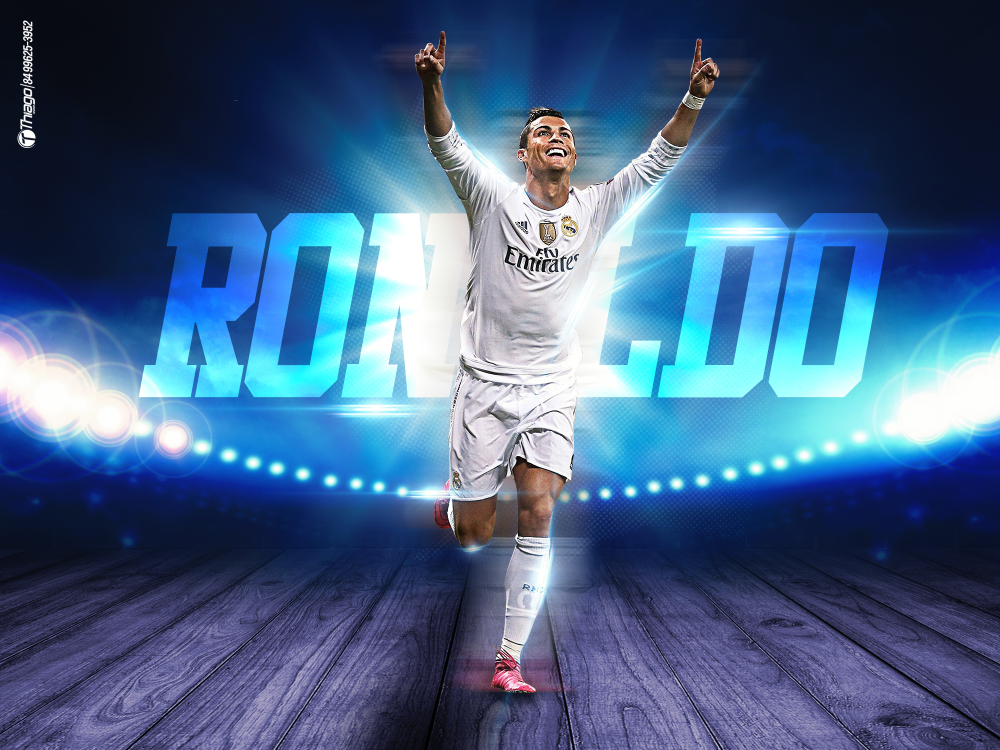 Wallpaper Cristiano Ronaldo By Thiagojustino On