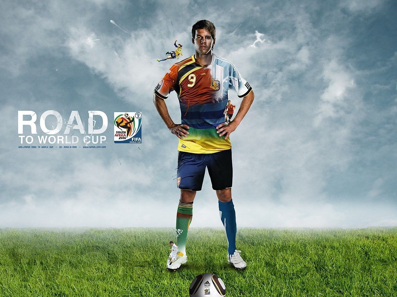 Full HD Football Players Wallpaper