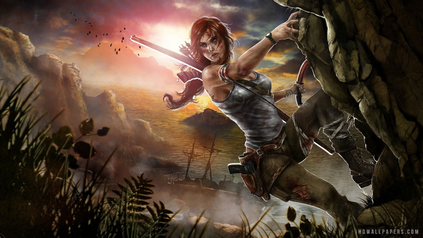 Lara Croft Concept HD Wallpaper IHD