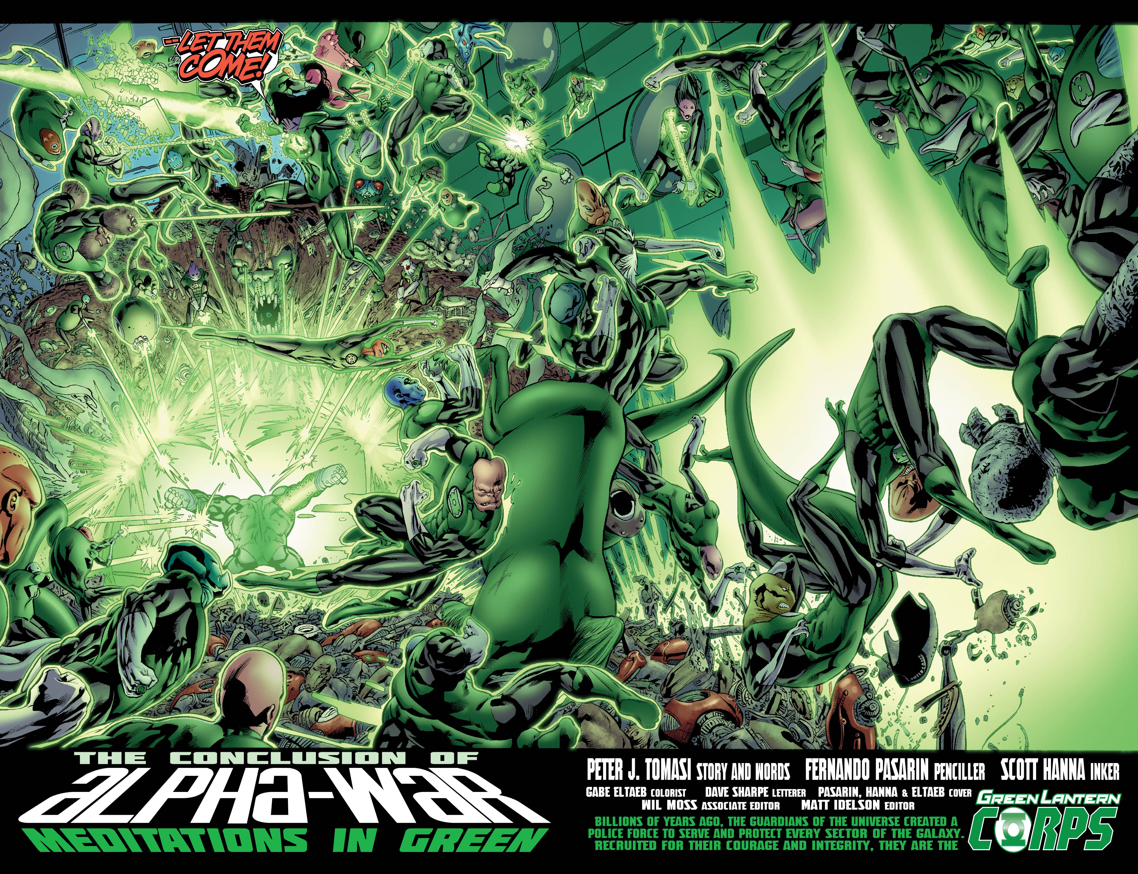 Explore The Collection Green Lantern Ics Corps