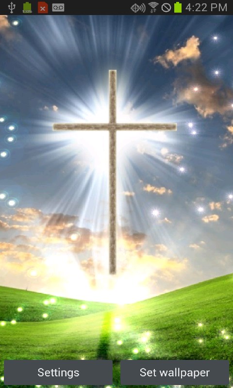 Heavenly Cross Live Wallpaper App For Android