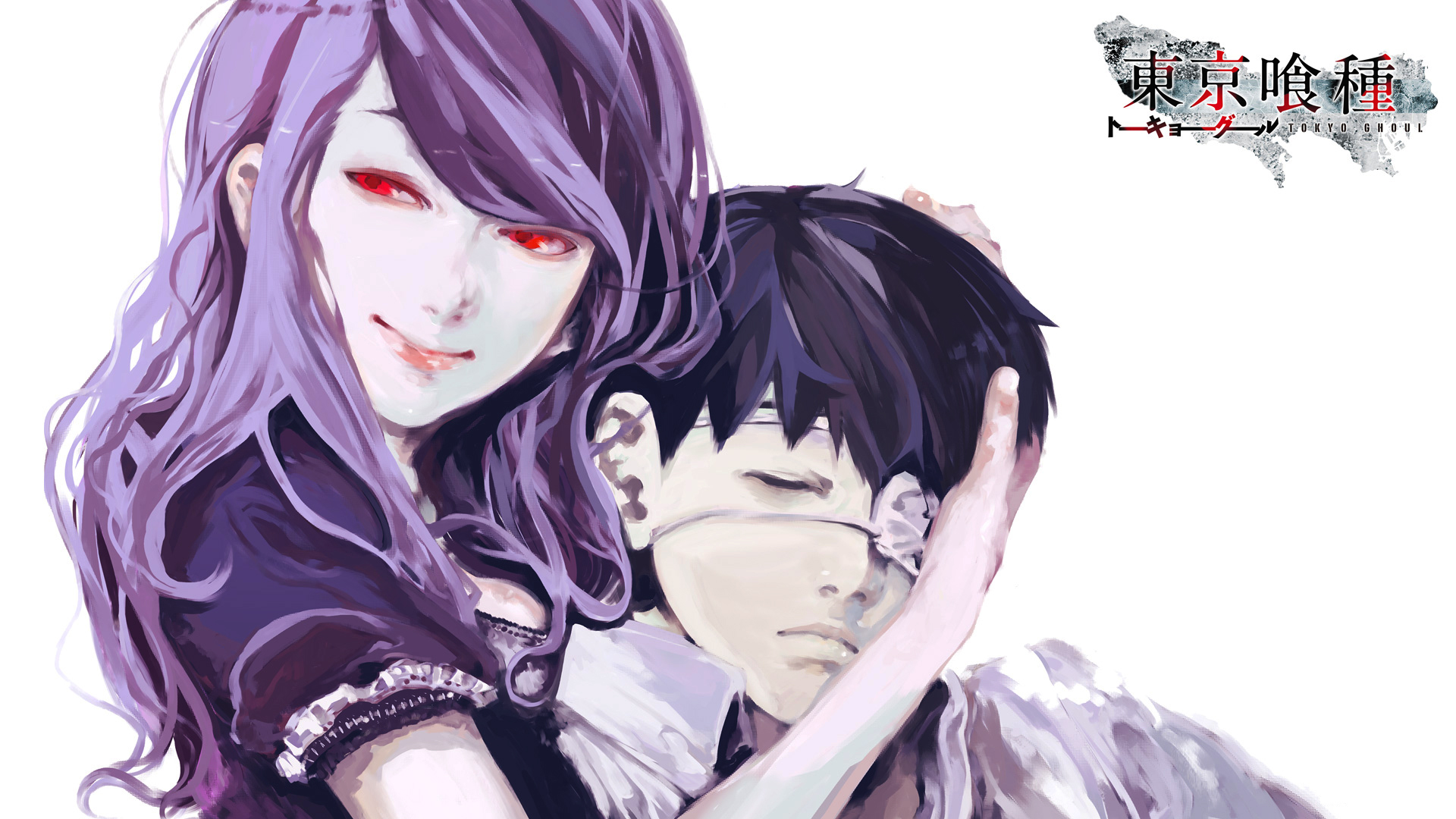 Tokyo Ghoul Rize And Ken Wallpaper HD