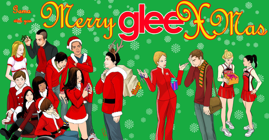 Merry Xmas Fanart Glee Fan Art