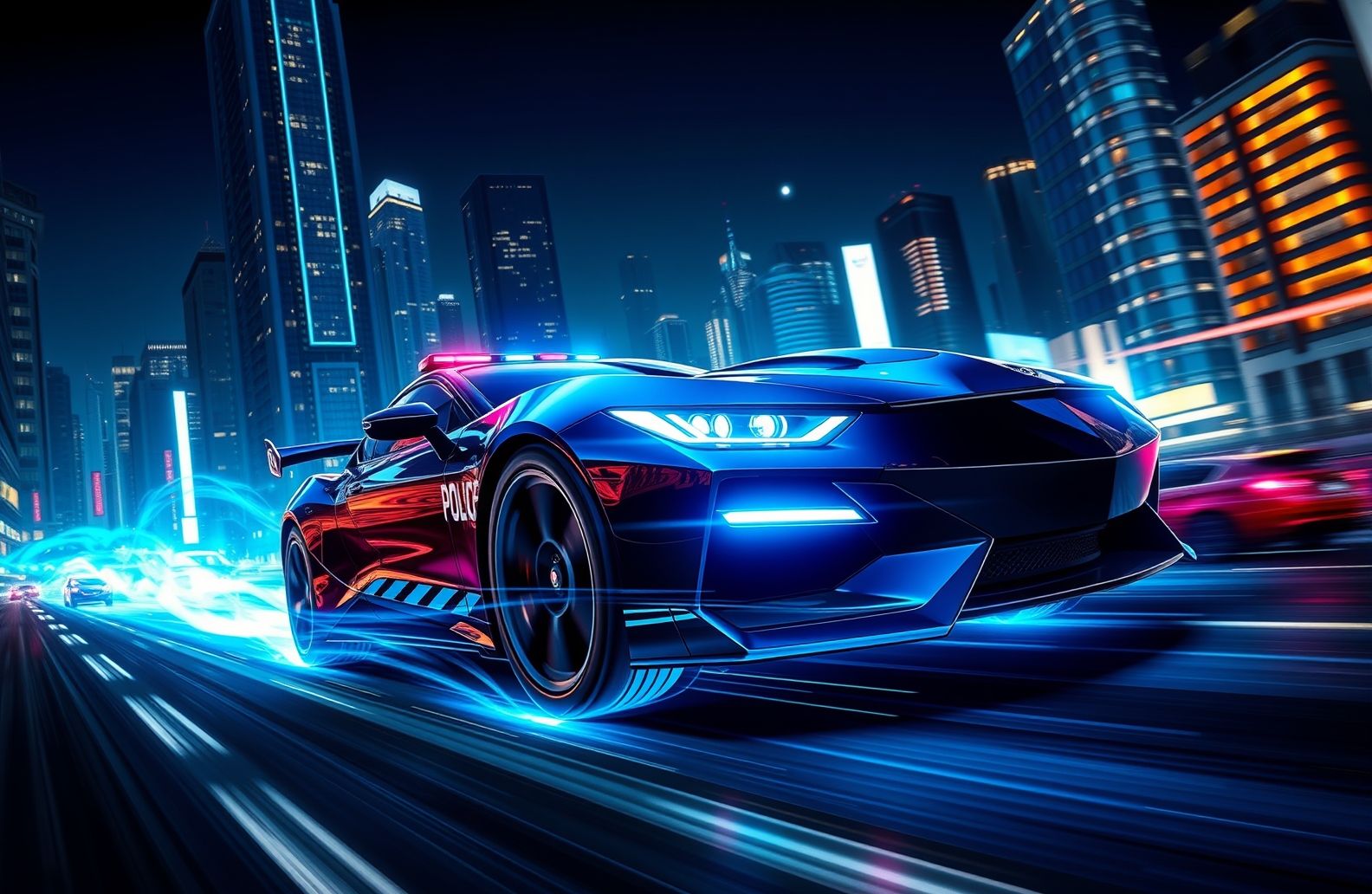 Cool Police Cars Wallpaper