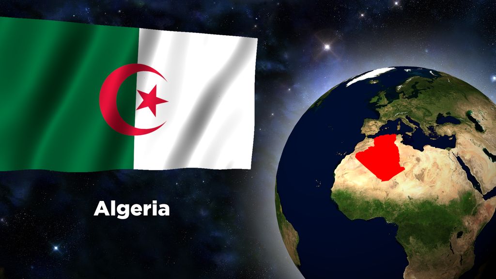Flag Wallpaper Algeria By Darellnonis
