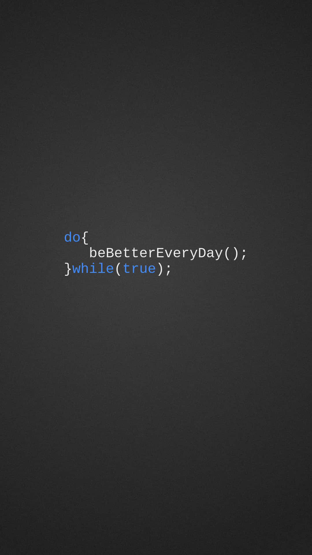 iPhone X Programming Wallpaper