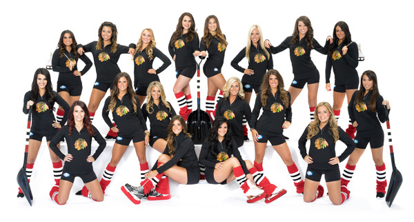 Boobalicious Gallery Of The Chicago Blackhawks Ice Crew Girls