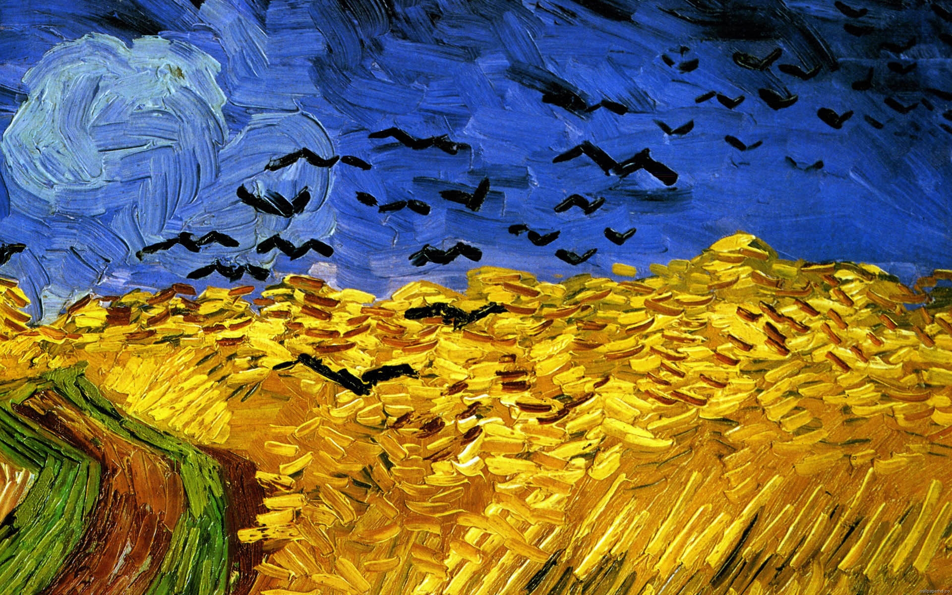 Art Paintings Background Vincent Van Gogh Wallpaper