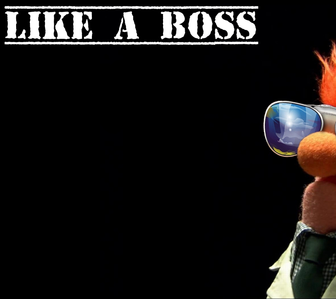 Beaker The Muppet Show Like A Boss Wallpaper Art HD