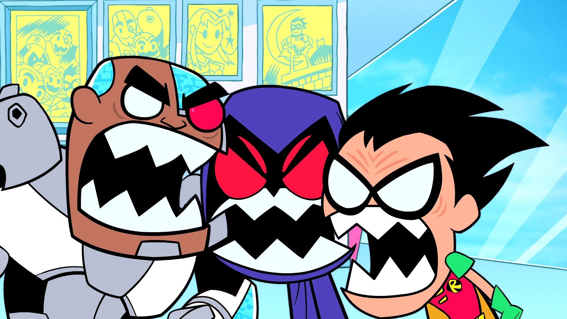 Teen Titans Go Full HD Wallpaper and Background