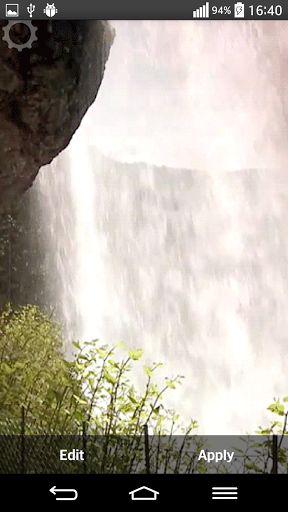 Sound Live Wallpaper Waterfall