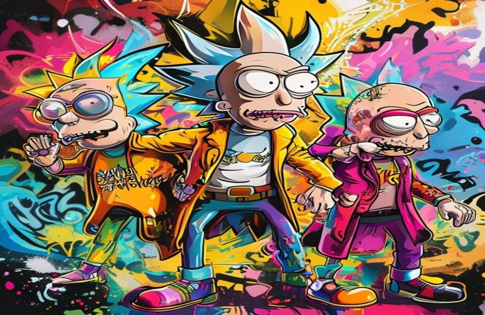 Supreme Rick And Morty Wallpaper
