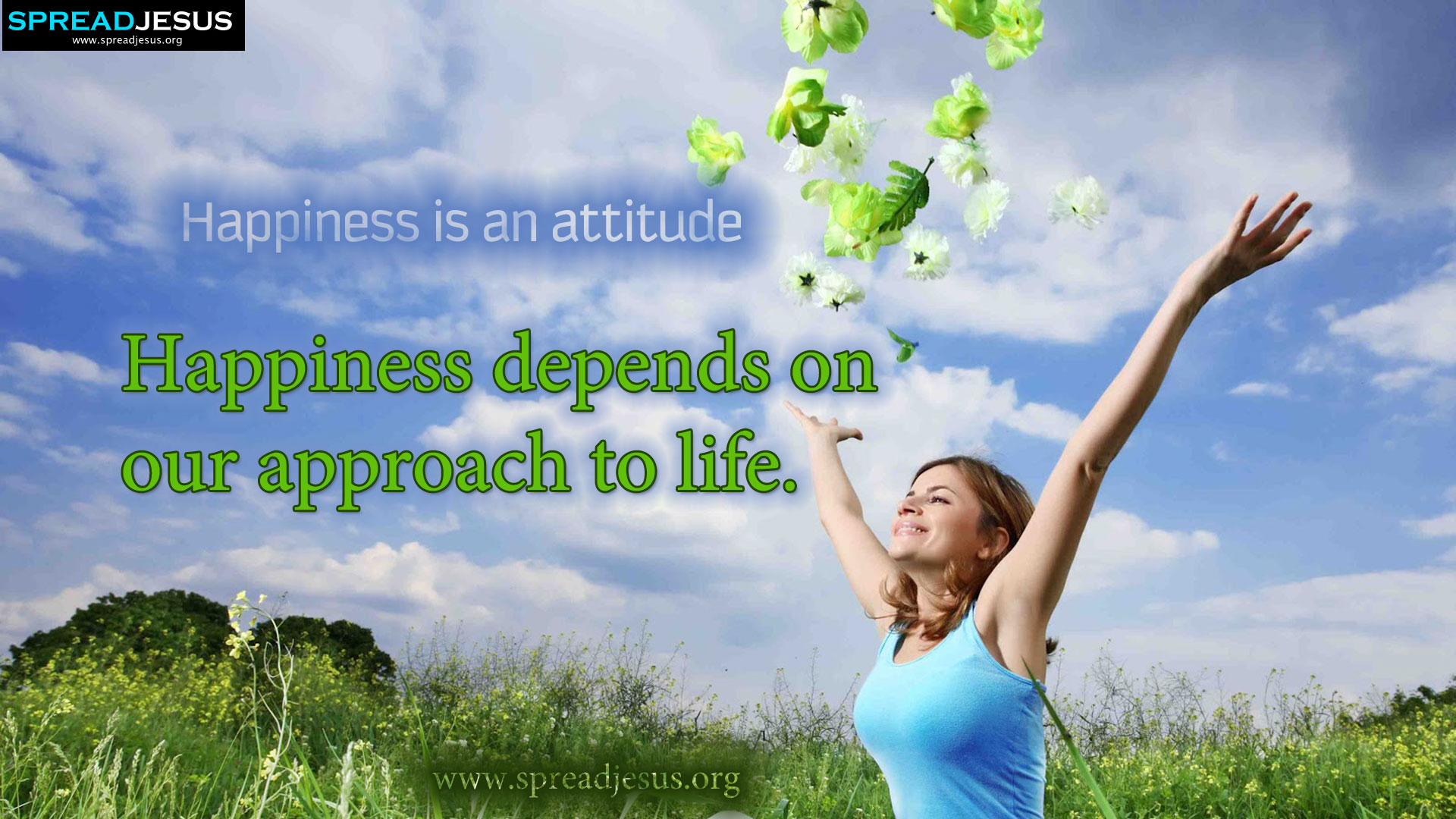 Happiness HD Wallpaper Is An Attitude