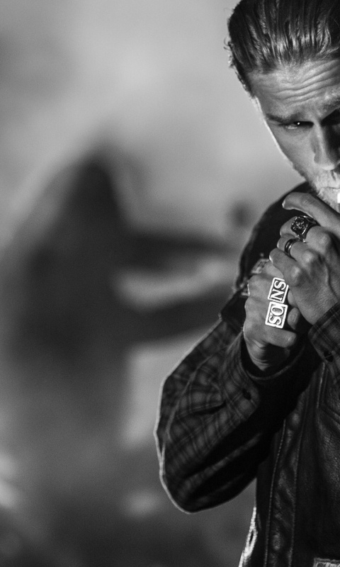 Sons Of Anarchy Charlie Hunnam Galaxy S2 Wallpaper