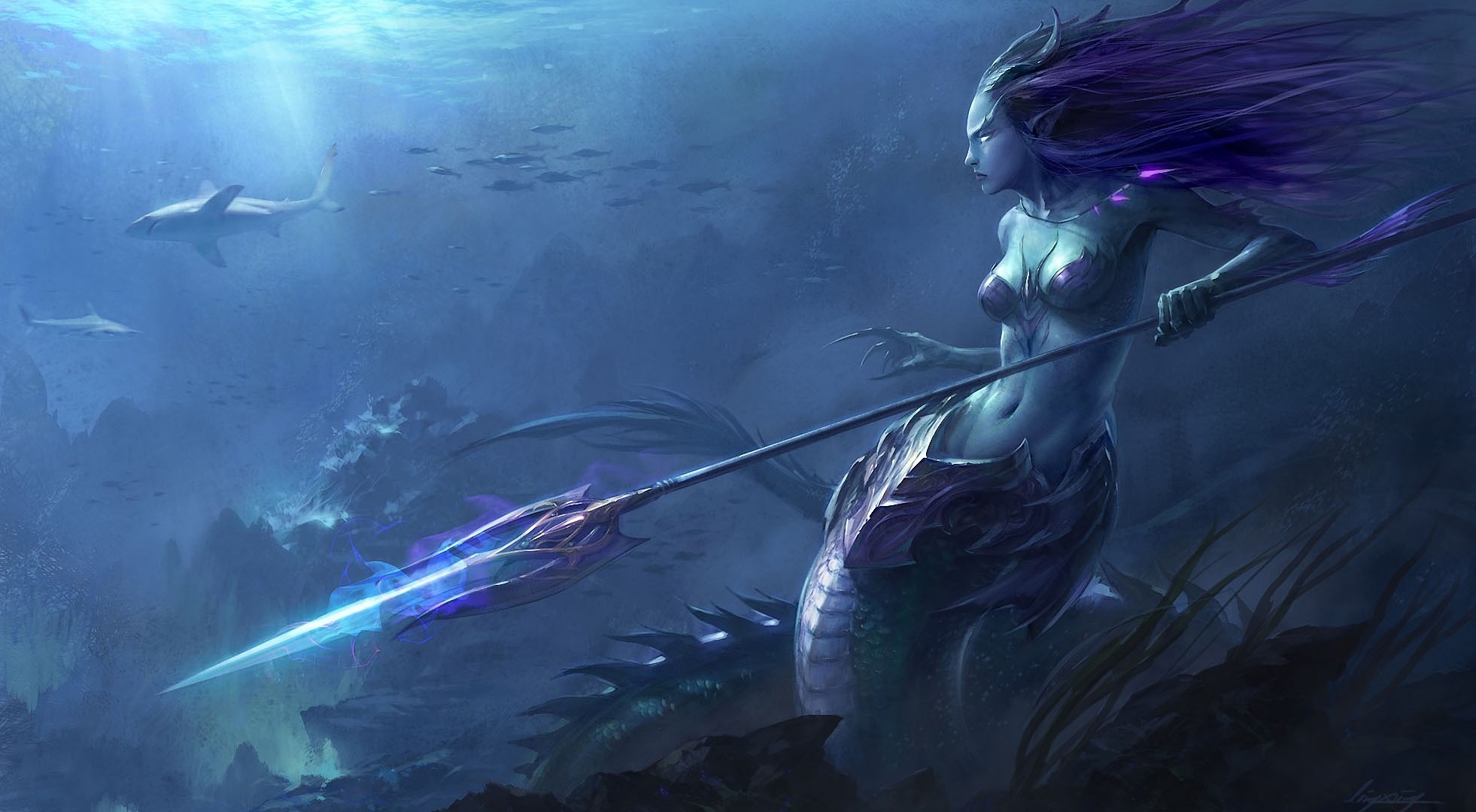 Alpha Coders Fantasy Mermaid