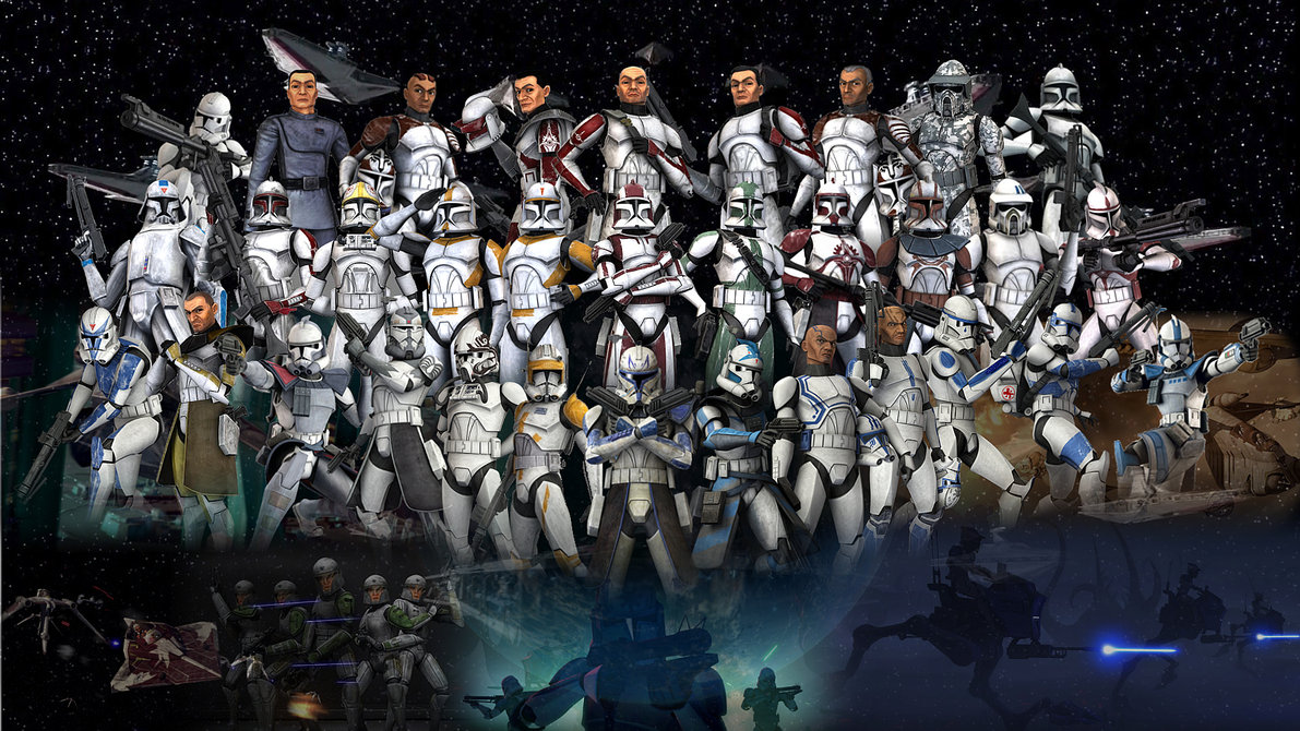 Clone Troopers Wallpaper By Volkrex