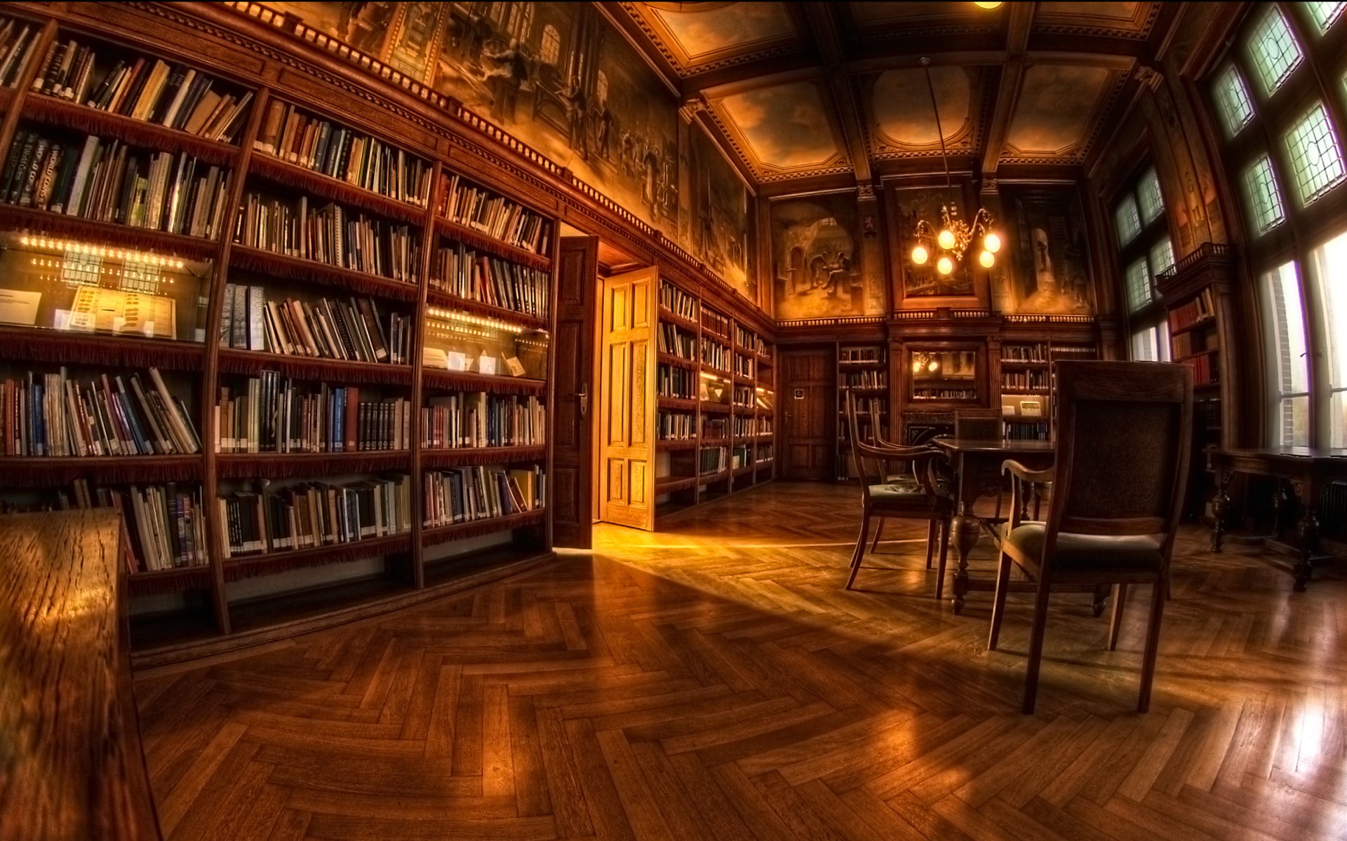 In The Study Wallpaper HD
